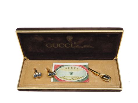 vintage gucci bow tie|gucci tie and cufflink set.